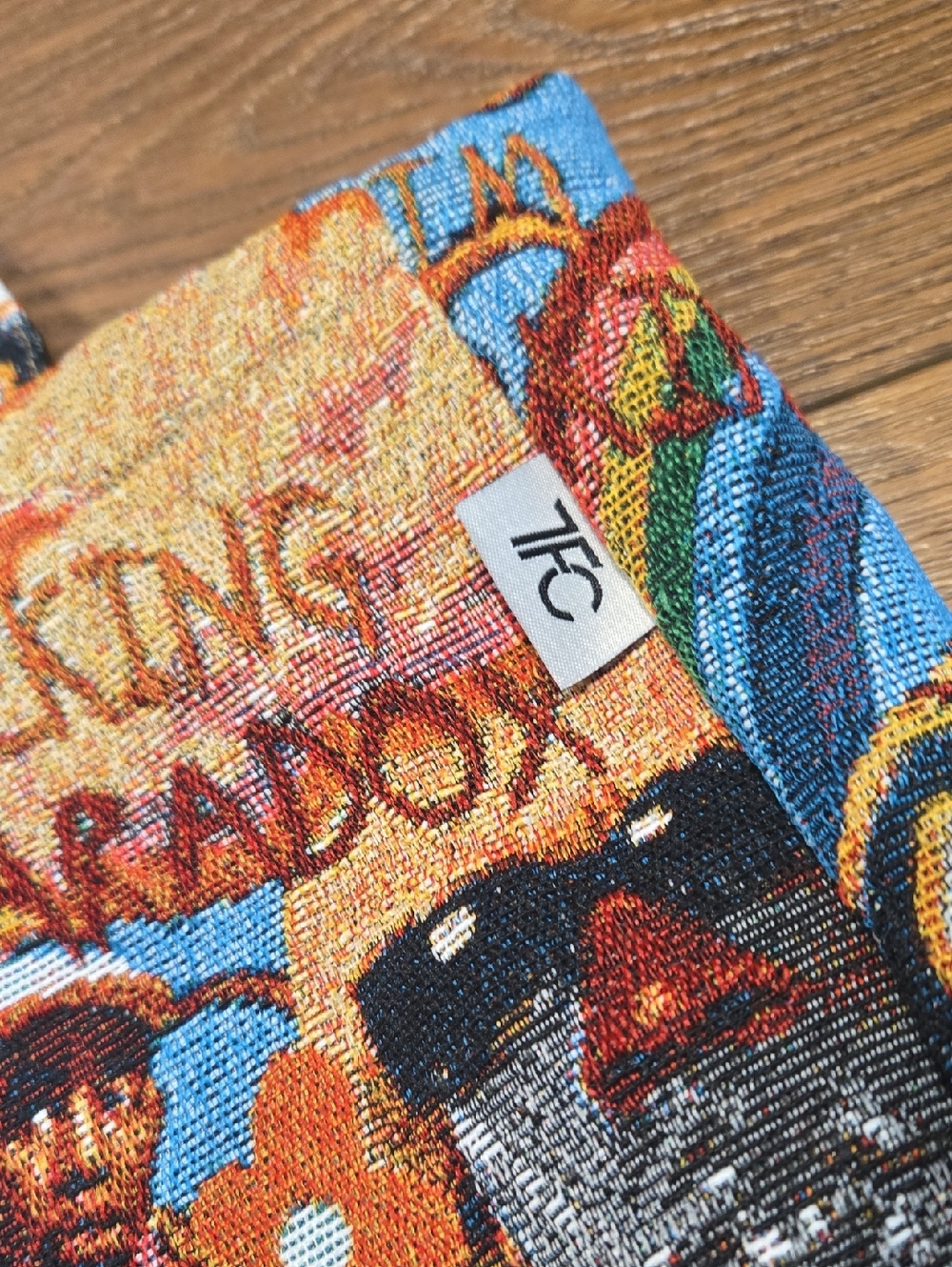 TOTELYFINECO PRINTED TOTE BAG... #7947 - Picture 6 of 7
